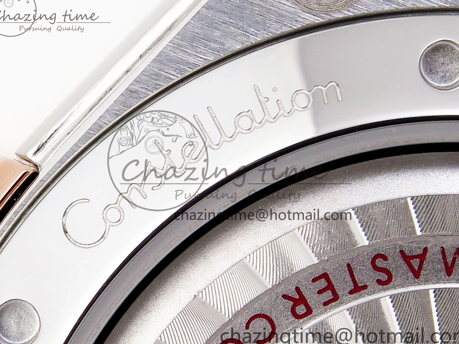0511 Constellation 39mm SS RG ASWF 1:1 Best Edition White Diamonds Dial on SS RG Bracelet A Minimalist 7772